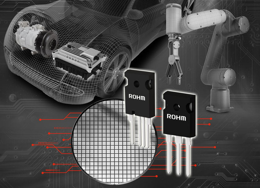 ROHM’s New 1200V IGBTs Achieve Industry-Leading Low Loss Characteristics with High Short-Circuit Tolerance